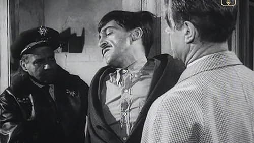 Peter Illing, Charles Korvin, and Patrick Troughton in Interpol Calling (1959)