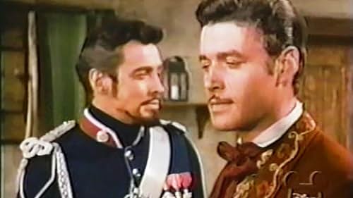 Britt Lomond and Guy Williams in Zorro (1957)