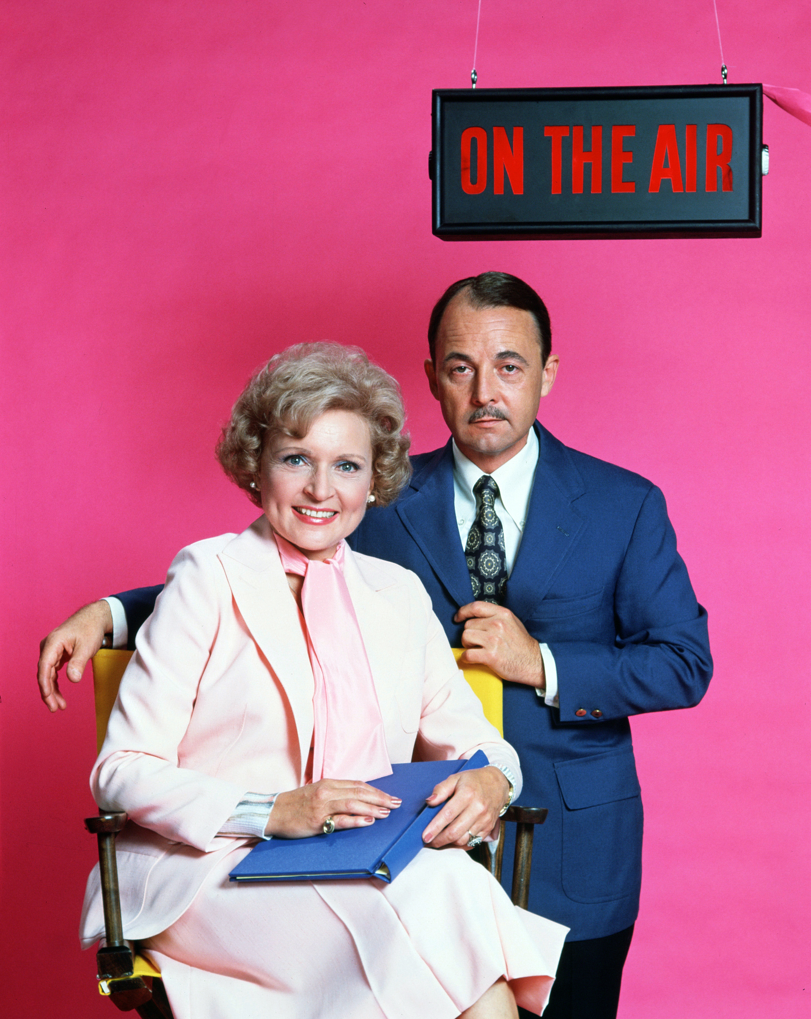 John Hillerman and Betty White at an event for The Betty White Show (1977)