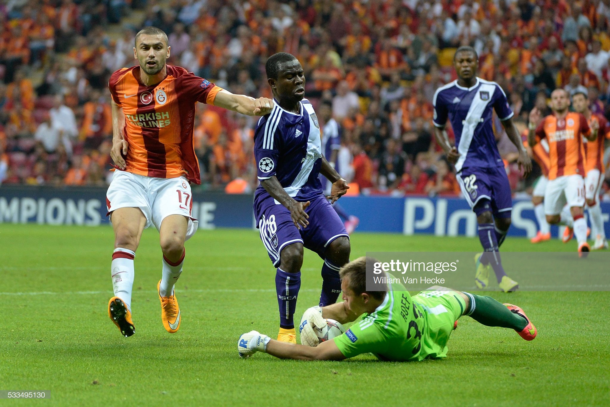 Burak Yilmaz in 2014-2015 UEFA Champions League (2014)