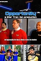 Matthew Raymond, Billy Swanson, Hilda Hellacious, Teresa Rakes, Mark Holmberg, Tommy Gatton, Lea Hutton Beasmore, and Tom O'Brien in Opportunity - a Star Trek fan production (2022)