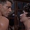 Burt Lancaster and Gina Lollobrigida in Trapeze (1956)