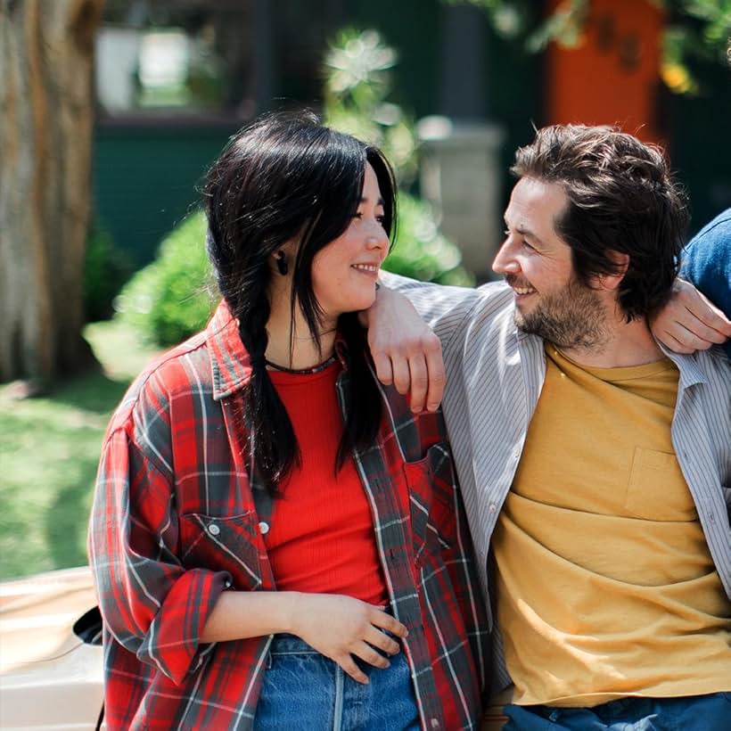 Michael Angarano and Maya Erskine in Sacramento (2024)