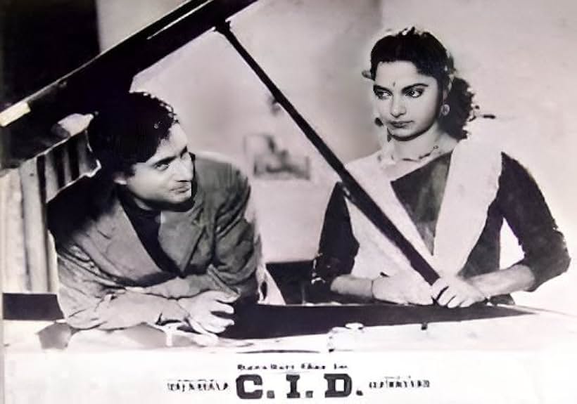 Dev Anand and Shakila in C.I.D. (1956)