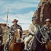 Ward Bond, Ken Curtis, John Qualen, and William Steele in The Searchers (1956)