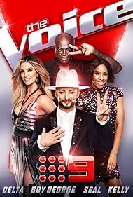 Boy George, Kelly Rowland, Seal, and Delta Goodrem in The Voice (2012)