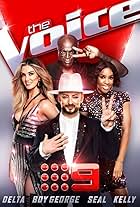 Boy George, Kelly Rowland, Seal, and Delta Goodrem in The Voice (2012)