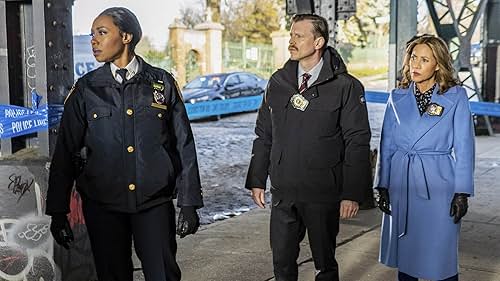 Kevin Rankin, Elizabeth Rodriguez, and Amanda Warren in East New York (2022)