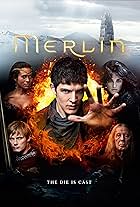 Richard Wilson, Angel Coulby, Katie McGrath, Colin Morgan, and Bradley James in Merlin (2008)