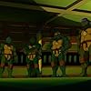 Sam Riegel, Gregory Abbey, Wayne Grayson, and Michael Sinterniklaas in Teenage Mutant Ninja Turtles (2003)