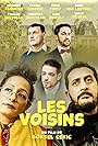 Mourade Zeguendi, Yousra Chergui, David Van Laethem, Franjo Sesvecan, and Fionn Perry in Les voisins (2023)