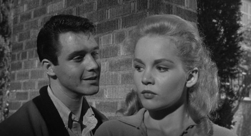 Tuesday Weld and Michael Callan in Because They're Young (1960)