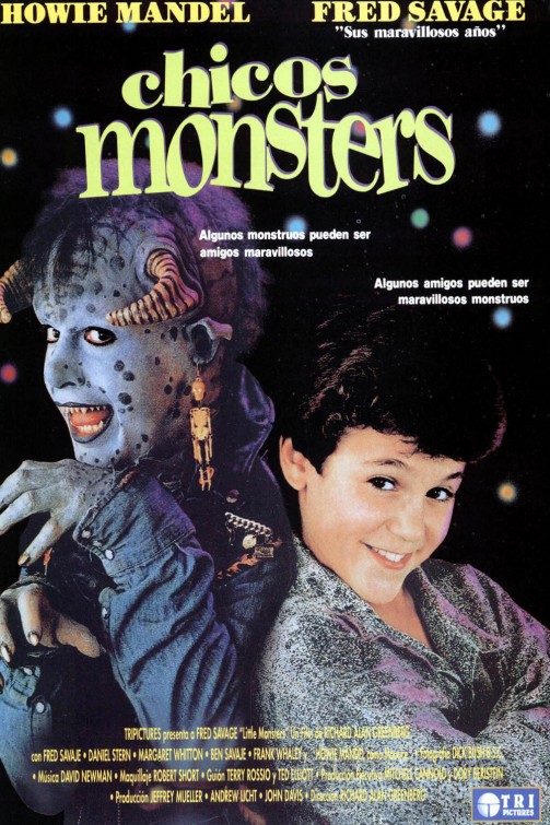 Fred Savage and Howie Mandel in Little Monsters (1989)