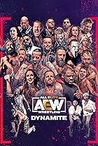 Steve Borden, Chris Jericho, Nick Massie, Jay Reso, Paul Wight, Darby Allin, Jack Perry, Jade Cargill, Bryan Danielson, CM Punk, Matt Massie, Kenny Omega, Fenix, Austin Jenkins, Pentagon Jr., Keith Lee, Jonathan Good, James Cipperly, Miroslav Barnyashev, Stevie Woltz, Melissa Cervantes, Manny Andrade, Britt Baker, Sammy Guevara, and Maxwell Friedman in AEW Dynamite (2019)