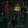 Dakota Johnson, Sydney Sweeney, Isabela Merced, and Celeste O'Connor in Madame Web (2024)