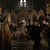 Jonathan Rhys Meyers, Sarah Bolger, Max Brown, Henry Cavill, James Frain, and Emma Hamilton in The Tudors (2007)