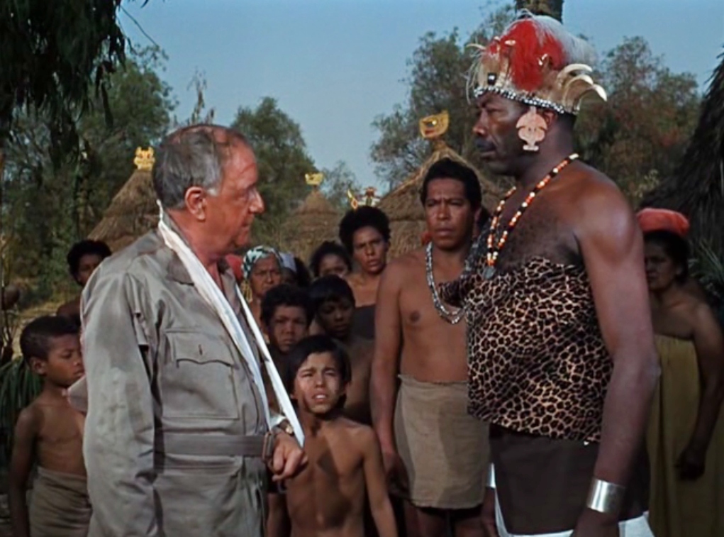 Maurice Evans and Virgil Richardson in Tarzan (1966)