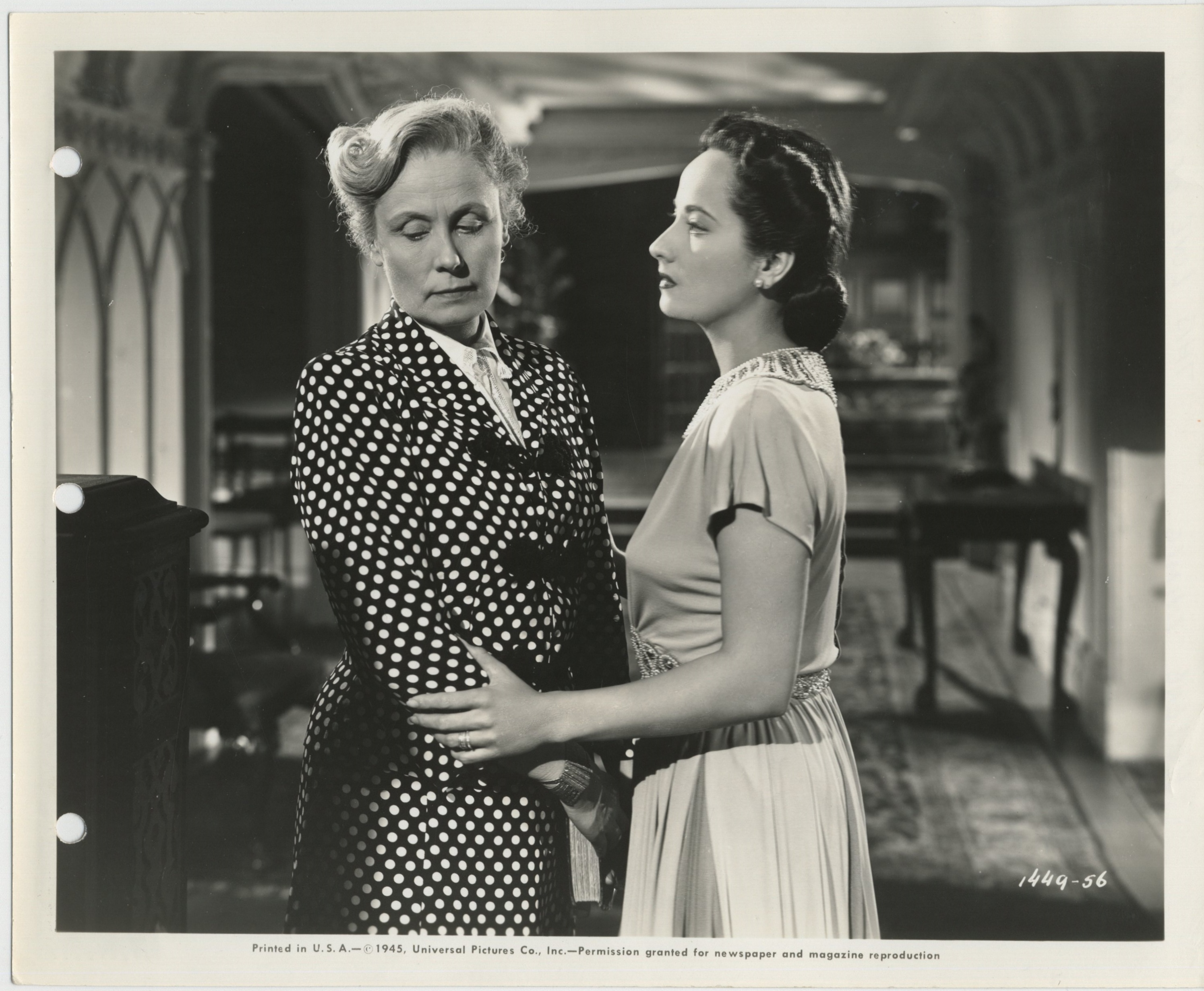 Merle Oberon and Helene Thimig in This Love of Ours (1945)