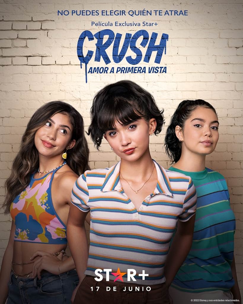 Rowan Blanchard, Auli'i Cravalho, and Isabella Ferreira in Crush (2022)