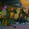 Sam Riegel, Gregory Abbey, Wayne Grayson, and Michael Sinterniklaas in Teenage Mutant Ninja Turtles (2003)