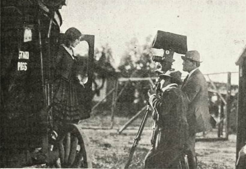 Cecil B. DeMille and Mary Pickford in A Romance of the Redwoods (1917)