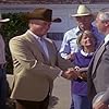 Barbara Bel Geddes, Patrick Duffy, Larry Hagman, Steve Kanaly, and Howard Keel in Dallas (1978)