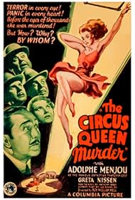 Donald Cook, Dwight Frye, Adolphe Menjou, and Greta Nissen in The Circus Queen Murder (1933)