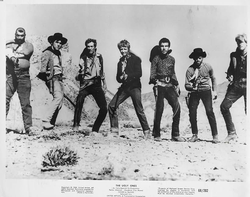 Luis Barboo, Hugo Blanco, Mario Brega, Saturno Cerra, Tomas Milian, Richard Stapley, and Manuel Zarzo in The Ugly Ones (1966)