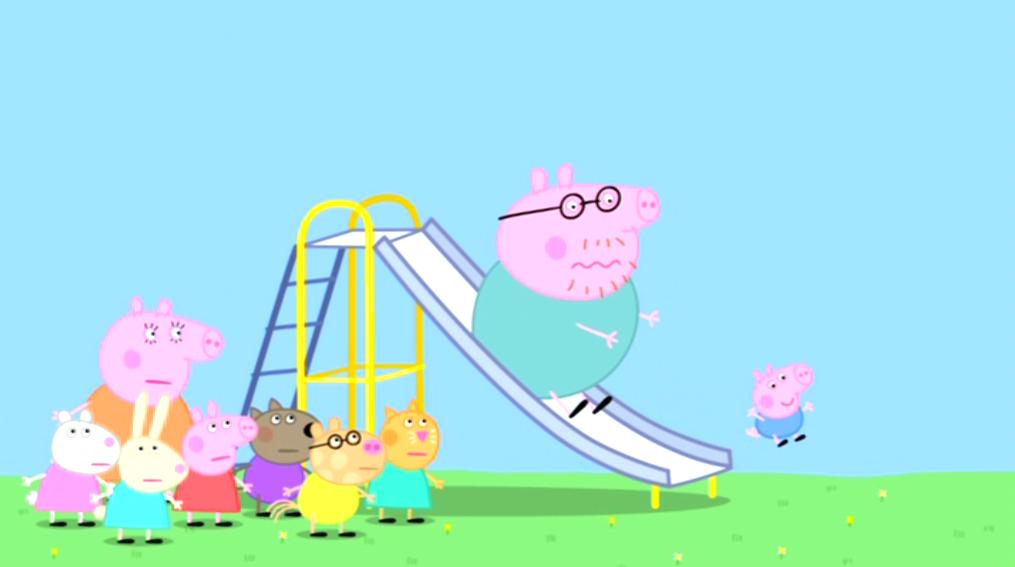 Morwenna Banks, Richard Ridings, Oliver May, Lily Snowden-Fine, Meg Hall, Harrison Oldroyd, George Woolford, Alice May, Daisy Rudd, and Hazel Rudd in Peppa Pig (2004)