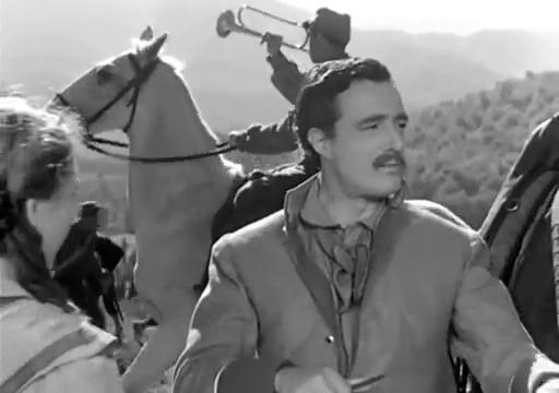 Vittorio De Sica and Carla Del Poggio in A Garibaldian in the Convent (1942)