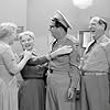 Paul Ford, Elisabeth Fraser, Hope Sansberry, and Phil Silvers in The Phil Silvers Show (1955)