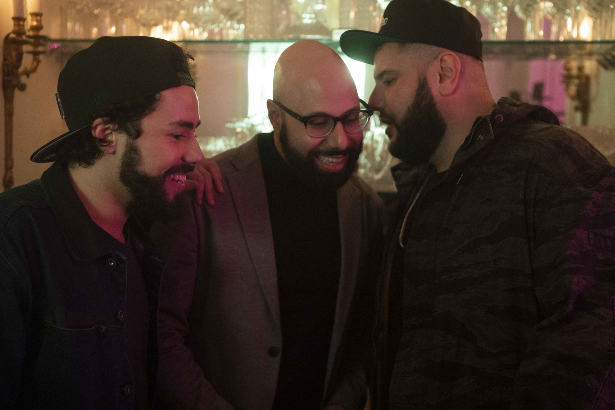 Mohammed Amer, Dave Merheje, and Ramy Youssef in Ramy (2019)