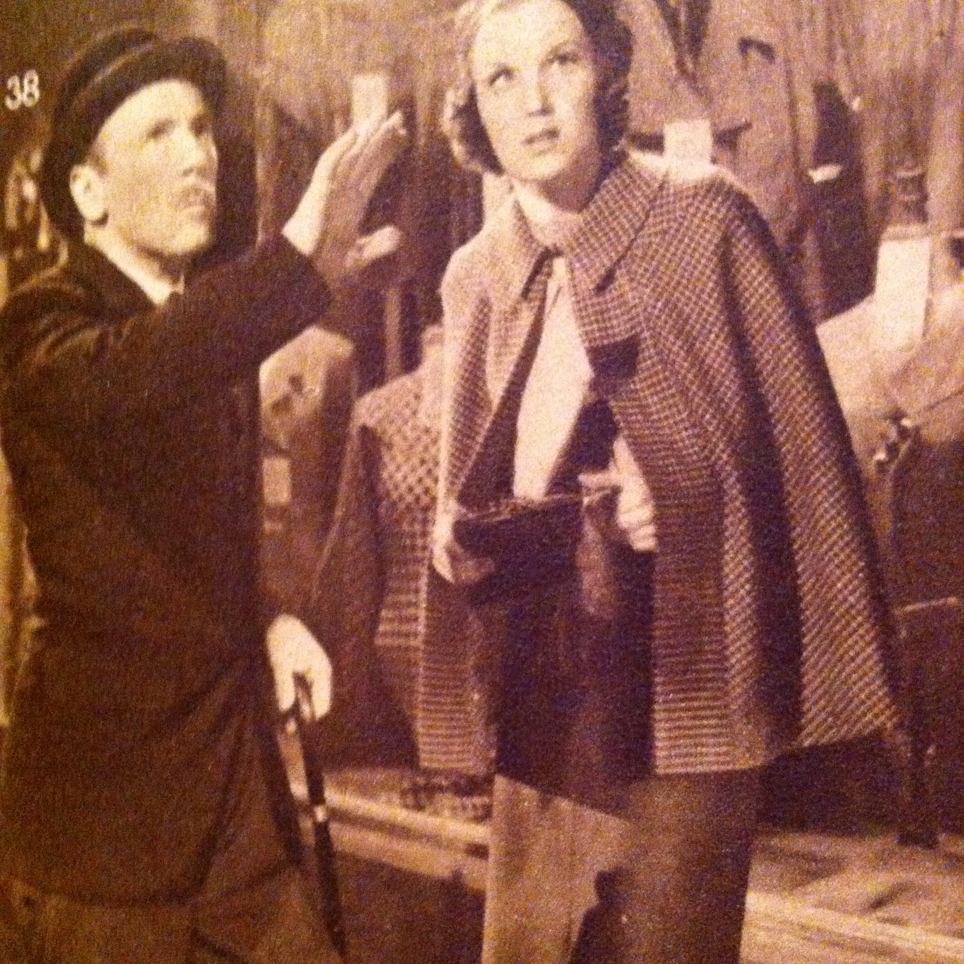 Joan Gardner and Roland Young in The Man Who Could Work Miracles (1936)