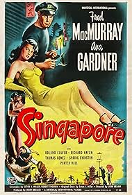 Ava Gardner and Fred MacMurray in Singapore (1947)