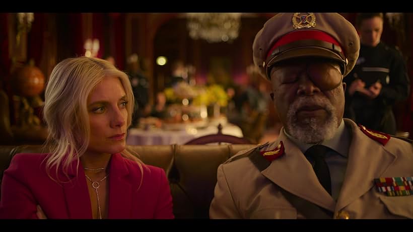 John Kani and Mélanie Laurent in Murder Mystery 2 (2023)