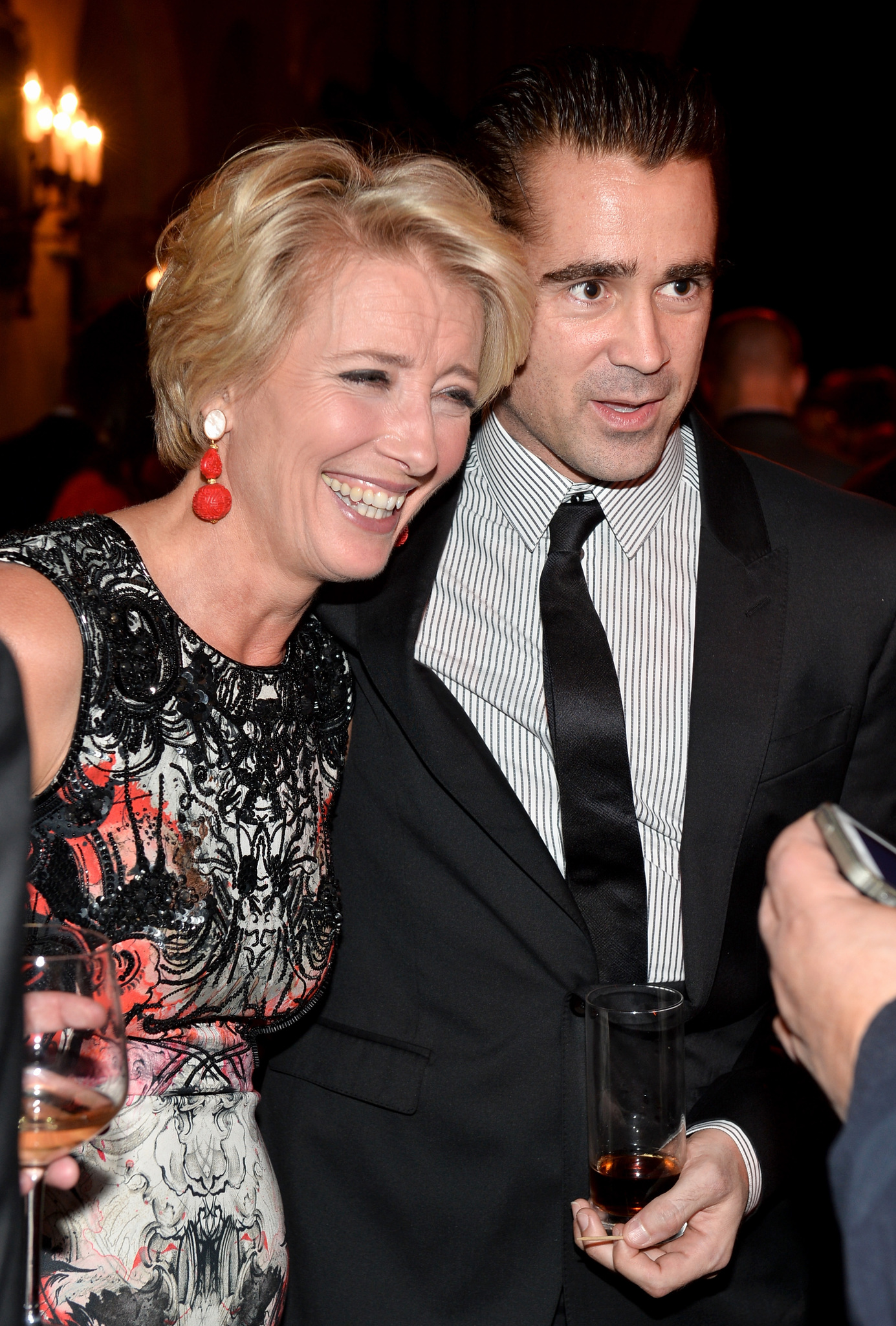 Emma Thompson and Colin Farrell at an event for Saving Mr. Banks (2013)