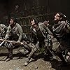 Satomi Ishihara, Kanata Hongô, Satoru Matsuo, and Takahiro Miura in Shingeki no kyojin: Endo obu za wârudo (2015)