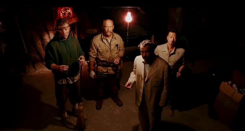 Tom Hanks, Tzi Ma, Ryan Hurst, and J.K. Simmons in The Ladykillers (2004)