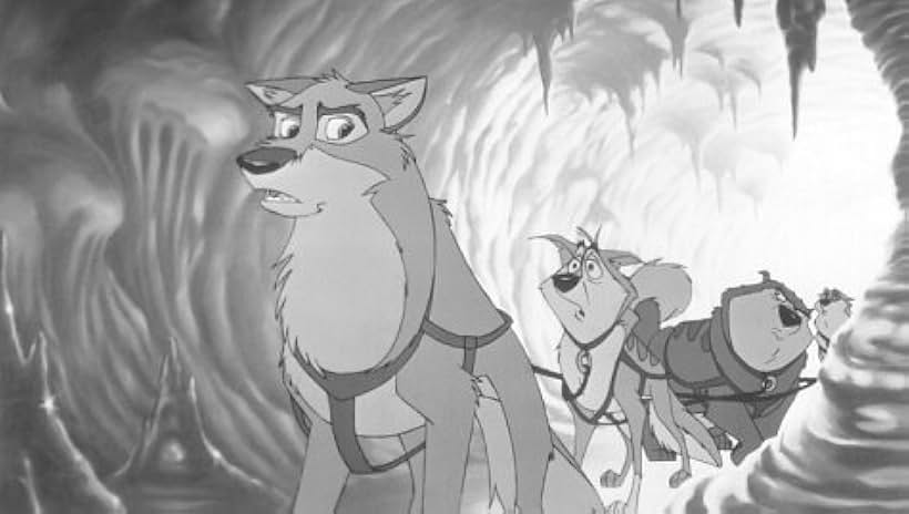 Kevin Bacon, Jack Angel, Danny Mann, and Robbie Rist in Balto (1995)