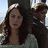 Kaya Scodelario and Brenton Thwaites in Pirates of the Caribbean: Dead Men Tell No Tales (2017)