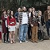 Alyssa Milano, Janeane Garofalo, Adam Scott, Michael Ian Black, Mark Feuerstein, Nina Hellman, Marguerite Moreau, Zak Orth, Amy Poehler, Marisa Ryan, and Jai Courtney in Wet Hot American Summer: Ten Years Later (2017)