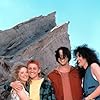 Keanu Reeves, Annette Azcuy, Sarah Trigger, and Alex Winter in Bill & Ted's Bogus Journey (1991)