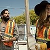 Tim Rozon and Annie Murphy in Schitt$ Creek (2015)