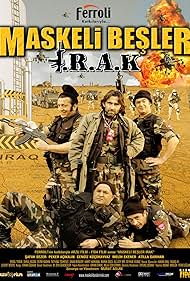 Cengiz Küçükayvaz, Safak Sezer, Peker Açikalin, Melih Ekener, and Atilla Sarihan in The Masked Gang: Iraq (2007)