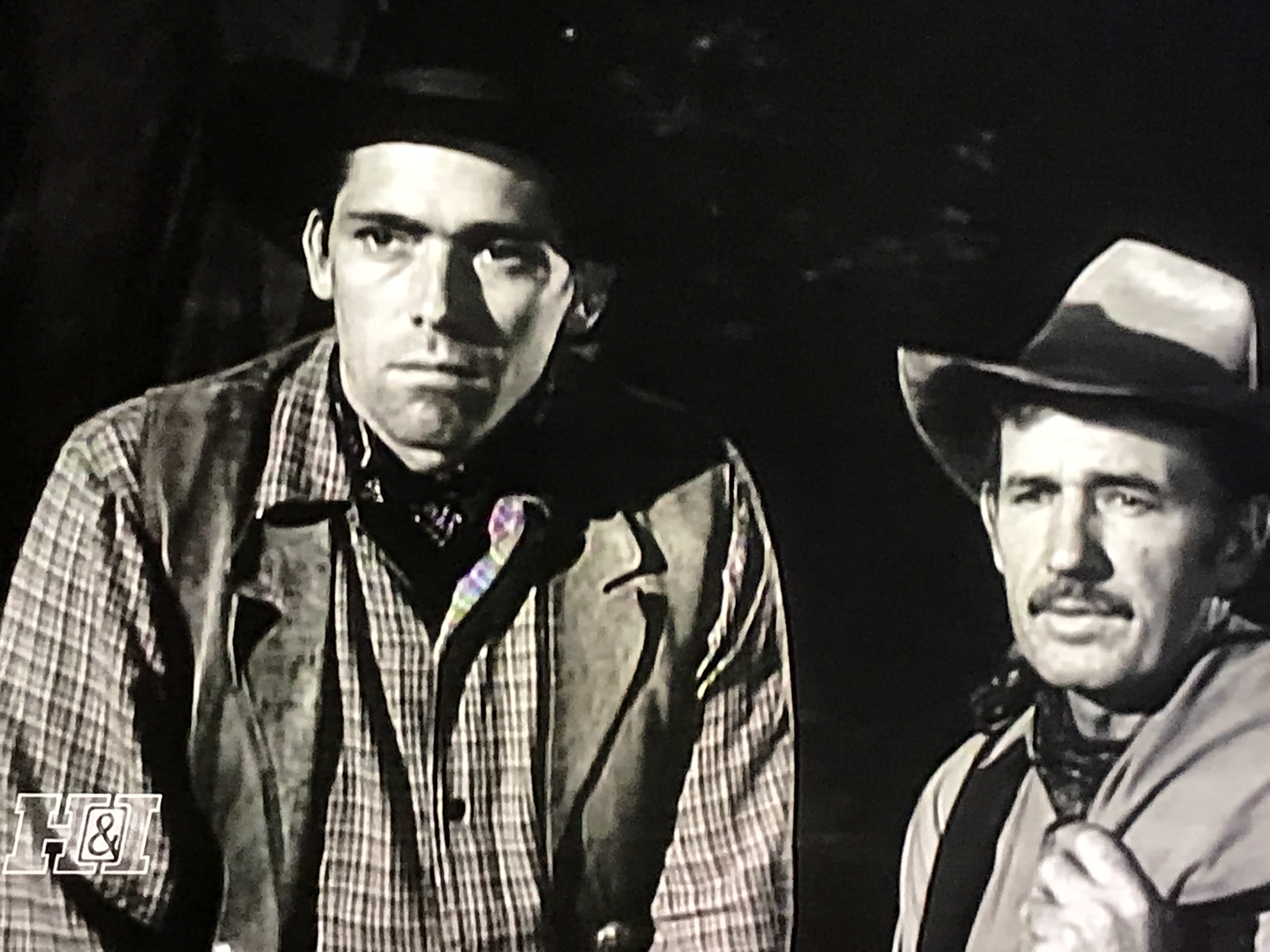 Med Flory and Steve Raines in Rawhide (1959)