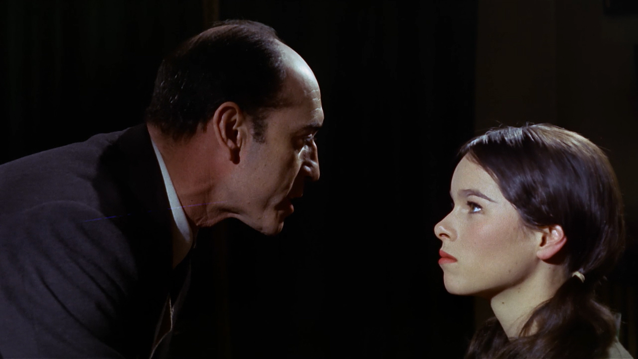 Geraldine Chaplin and José Luis López Vázquez in Peppermint Frappé (1967)