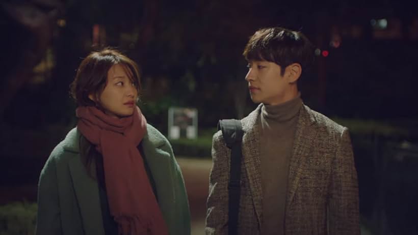 Shin Min-a and Lee Je-hoon in Tomorrow with You (2017)