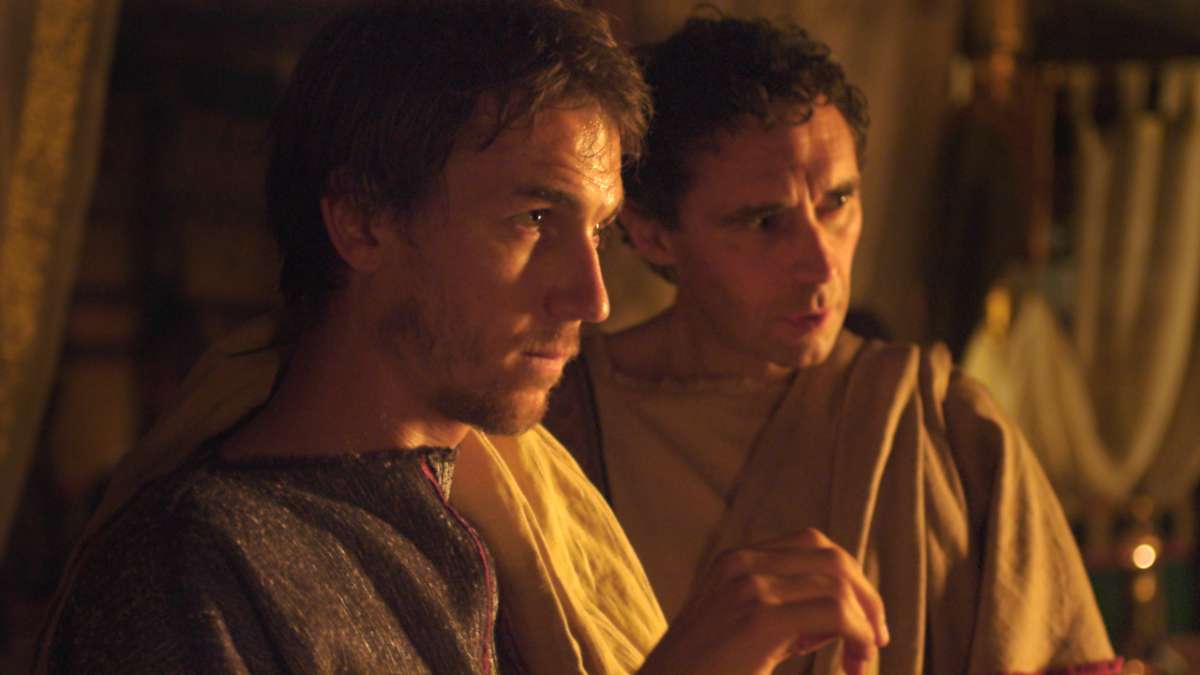 Guy Henry and Tobias Menzies in Rome (2005)