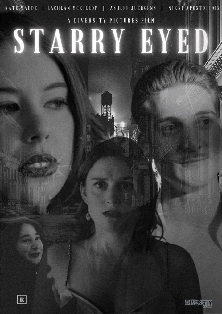 Lachlan McKillop, Kate Maude, Nikki Apostolidis, and Ashlee Juergens in Starry Eyed (2022)