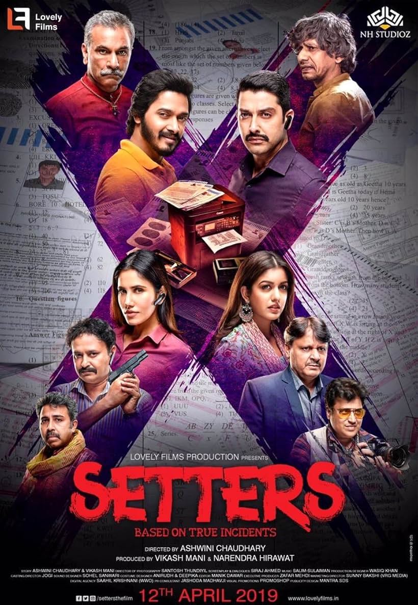 Aftab Shivdasani, Jameel Khan, Pawan Malhotra, Vijay Raaz, Shreyas Talpade, Manu Rishi Chadha, Anil Charanjeett, Sonnalli Seygall, Ishita Dutta, and Venus Singh in Setters (2019)